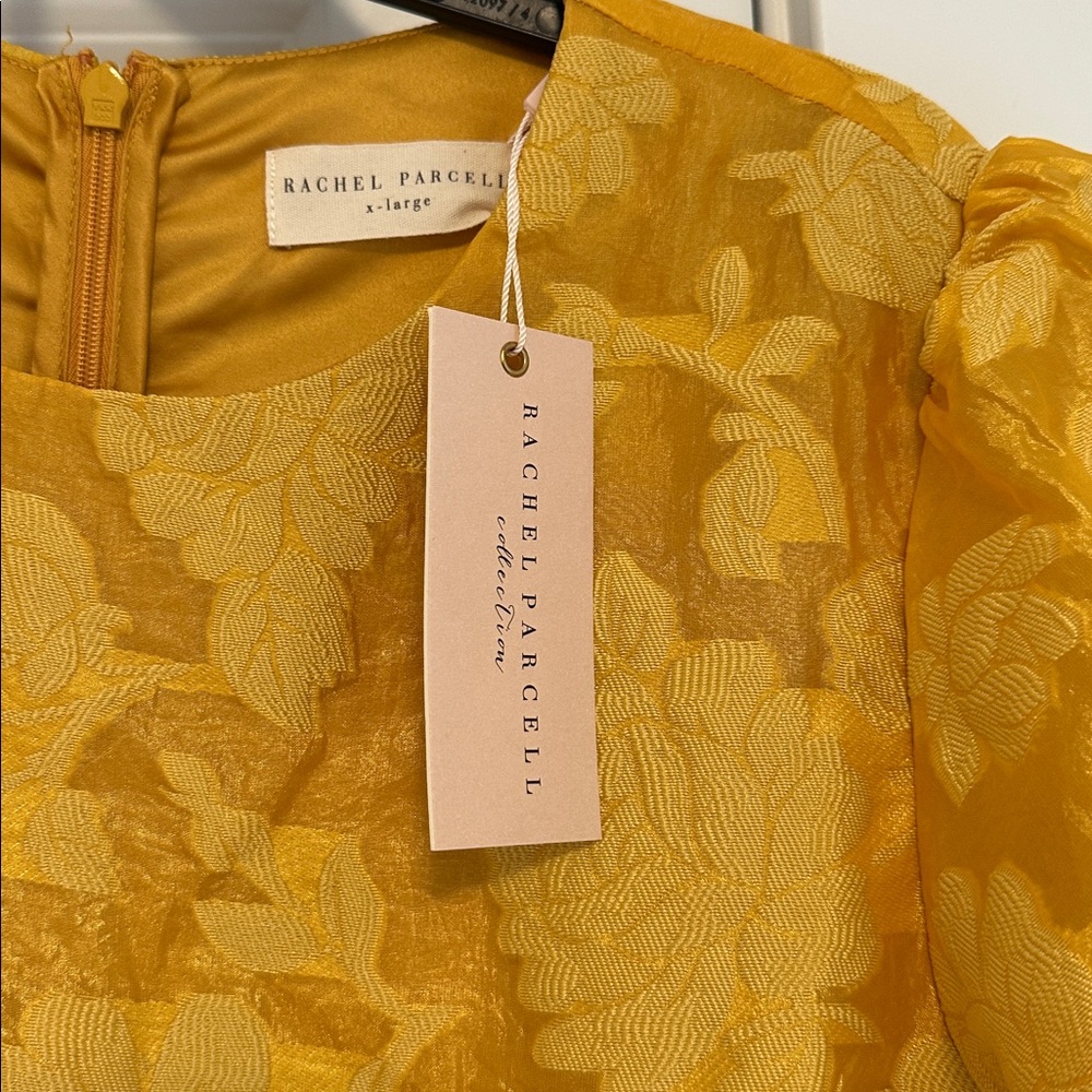 Rachel Parcell Yellow Floral Dress - Picture 3 of 4